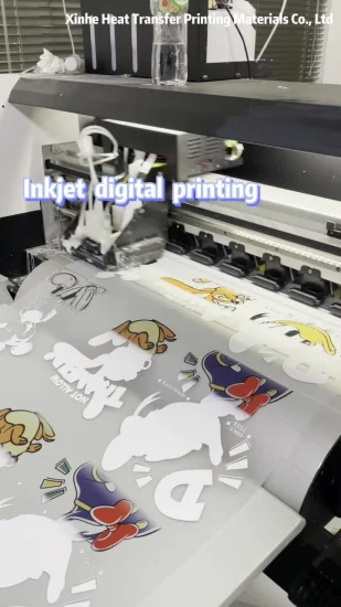 Dtf Inkjet Digital Pet Film Garment Logo Brand Printing Heat Transfer Paper