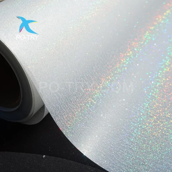 Htv Hot Cold Peeling Roll Vinyl Heat Transfer Glitter Pet Release Dtf Film